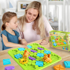 burgkidz Montessori-style toy supports screen-free, focused exploration