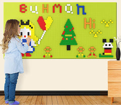 Burgkidz sturdy baseplates withstand repeated assembly on smooth surfaces.