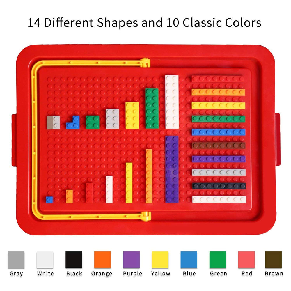 burgkidz Universal compatibility ensures 1:1 connections with major brick systems.