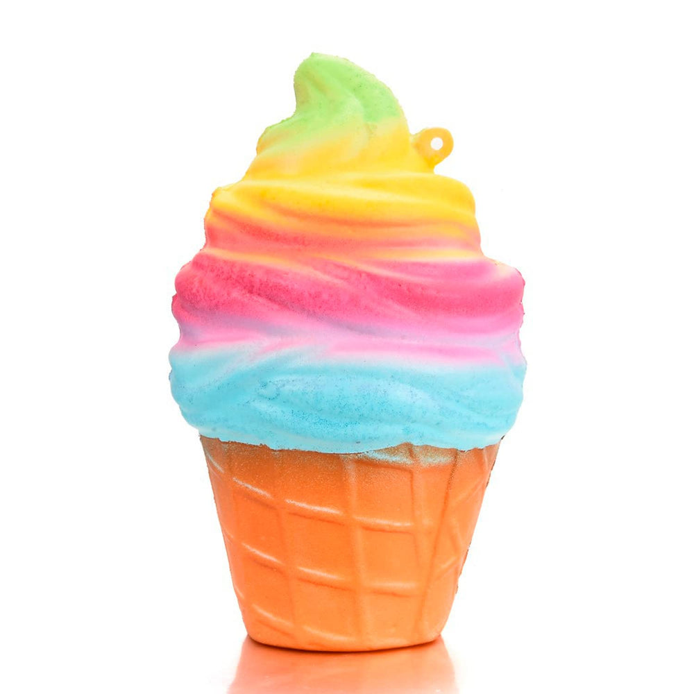 BURIUS Squishy Ice Cream Cone held in hand for calming relief.