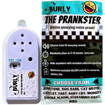 Burly Effects Hidden Noise Maker compact device hidden for discreet pranks
