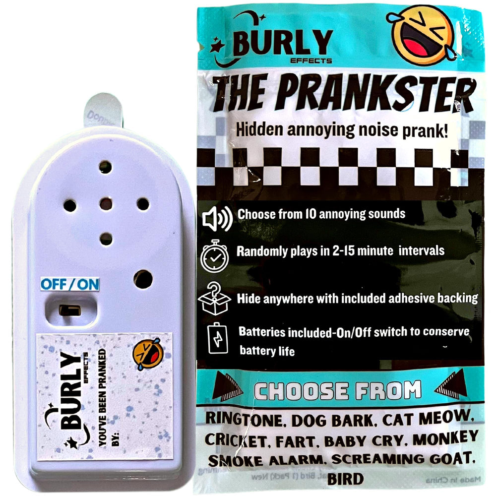 Burly Effects Hidden Noise Maker compact device hidden for discreet pranks