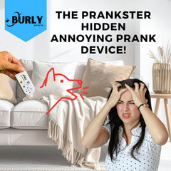 Burly Effects batteries included for immediate long-lasting prank sessions