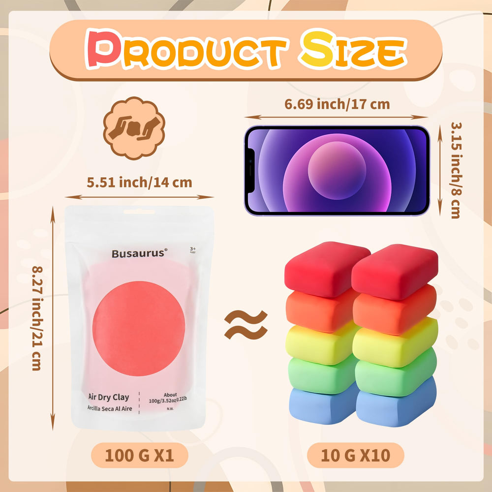 Busaurus pink foam clay texture close-up highlighting soft, pliable material for easy shaping.