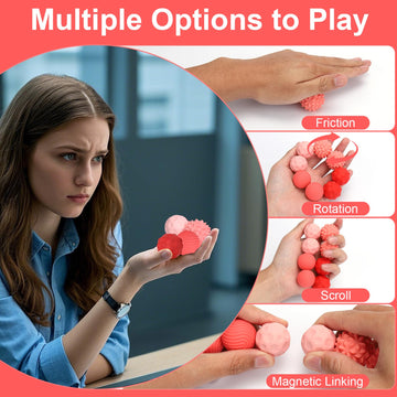 BUSOHA compact travel stress-relief ball for on-the-go use.