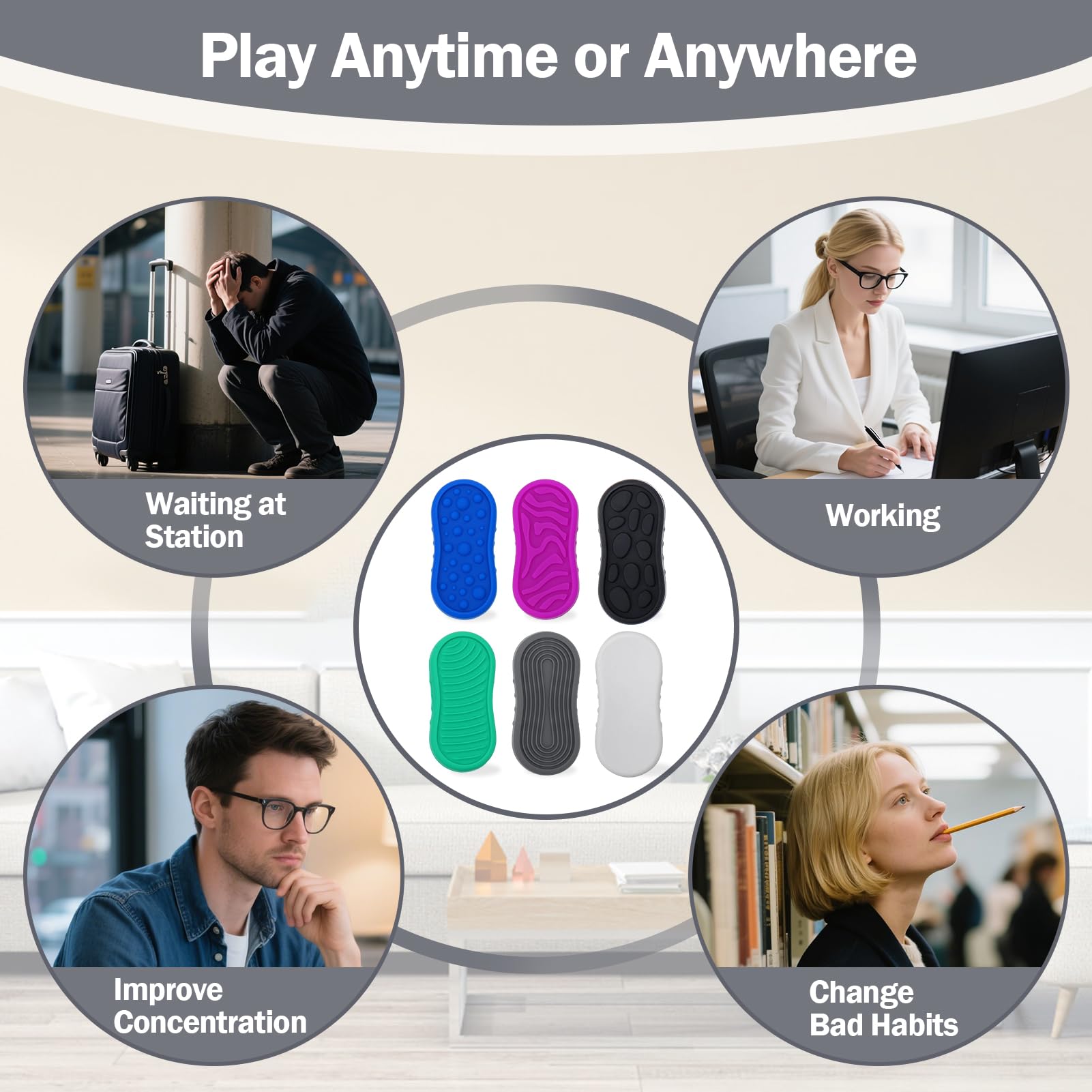 BUSOHA pocket-size gadget ideal for busy desks and meetings.