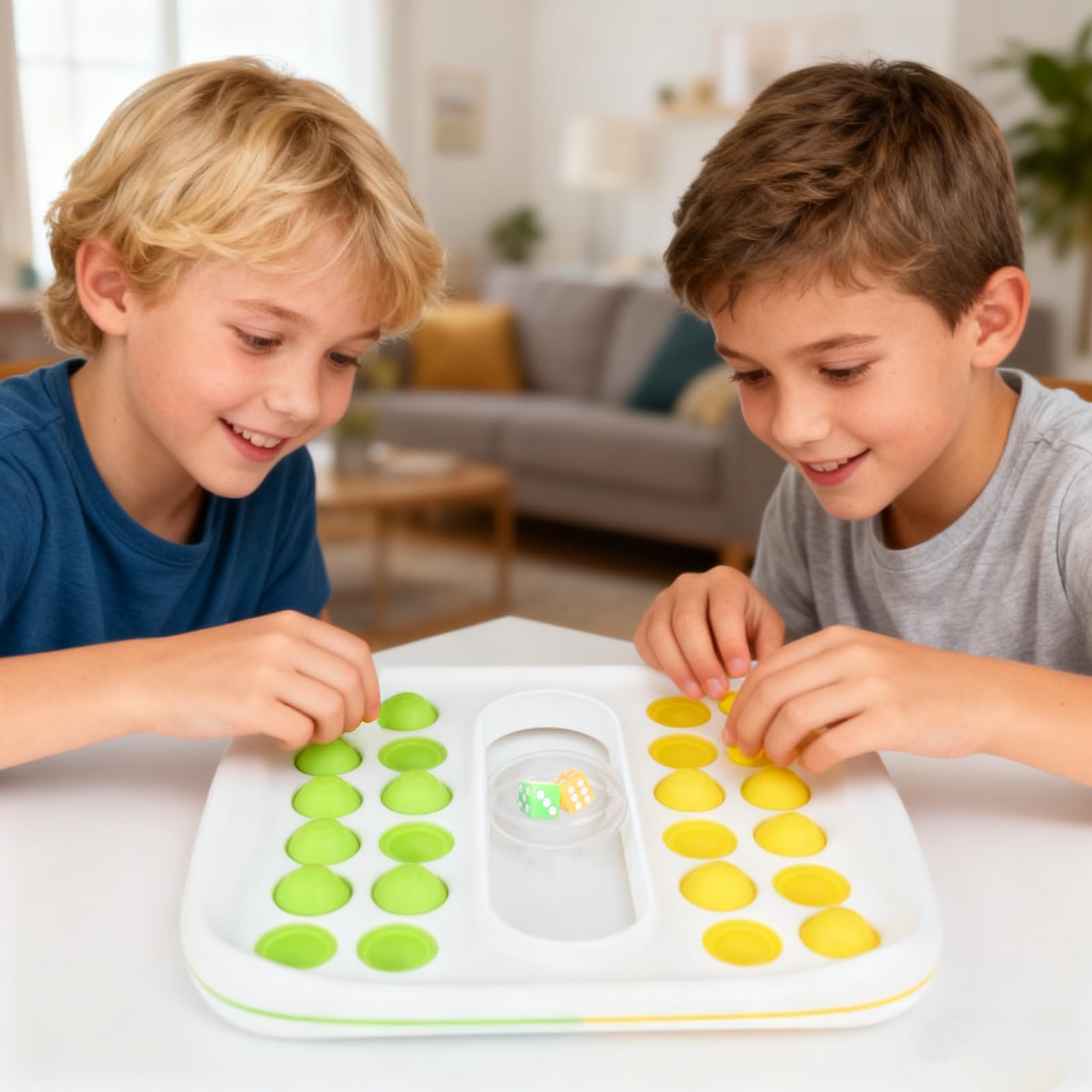 BUSOHA Pop Math Dice Game compact board designed for classrooms and travel