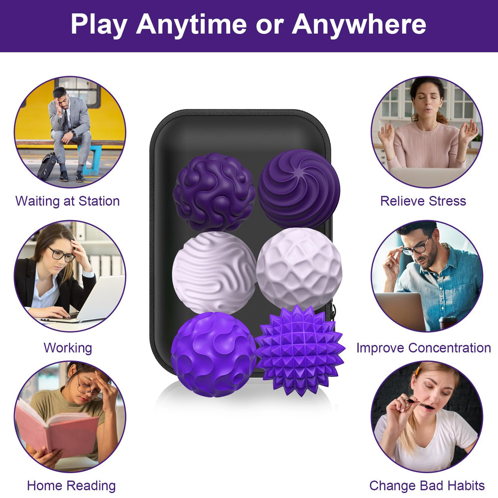 BUSOHA silicone fidget ball gift-ready option for relaxation