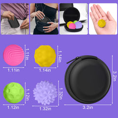 BUSOHA fidget ball magnets provide satisfying click-and-release play.