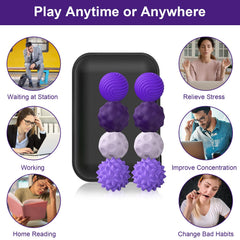 BUSOHA quiet-design fidget ball suitable for classrooms and offices.