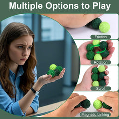 BUSOHA silicone fidget ball magnets offer engaging, quiet interaction