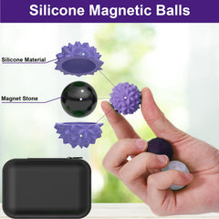 BUSOHA fidget ball texture two highlighting varied sensory feedback.