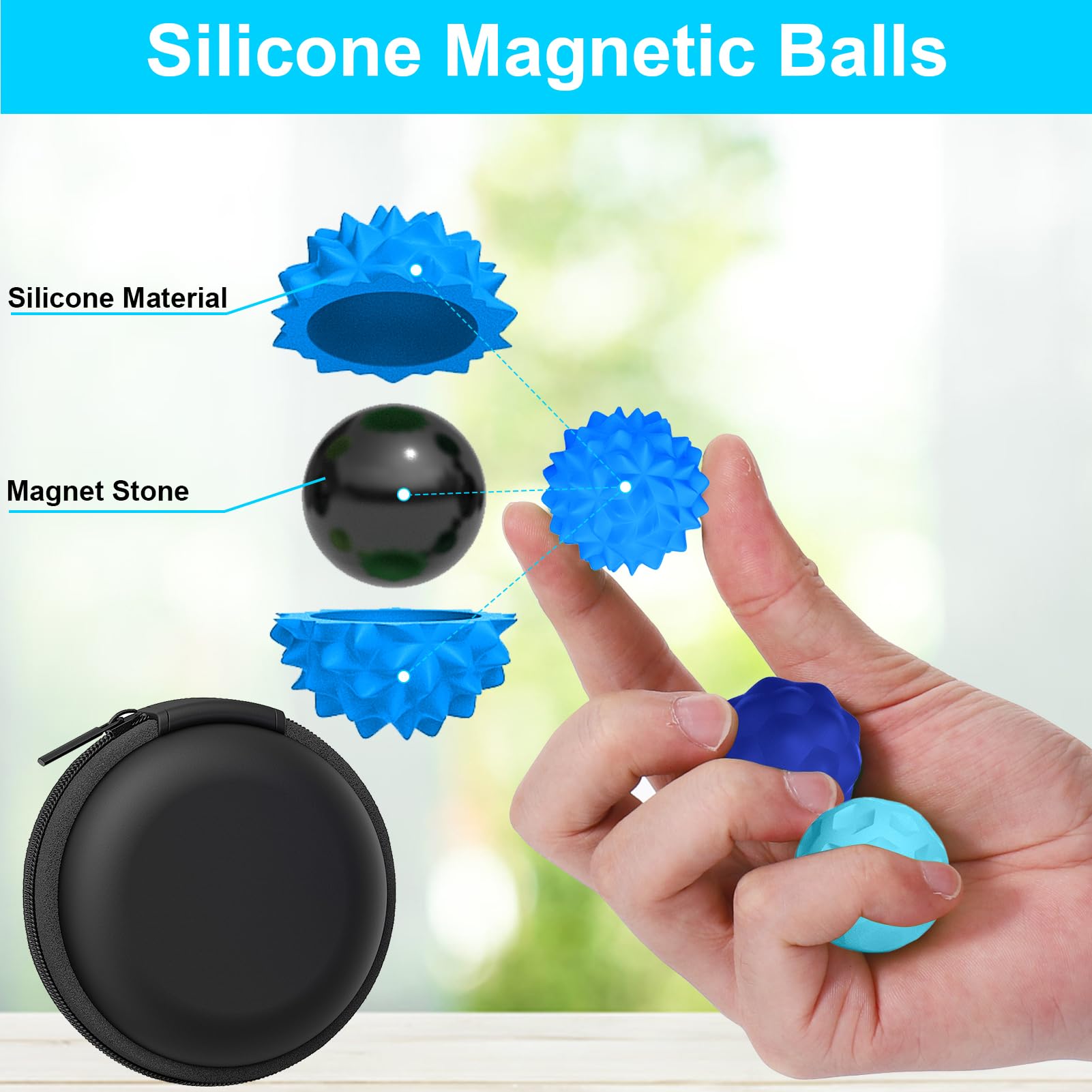 Quiet silicone design delivers a soothing, low-noise experience in daily tasks.