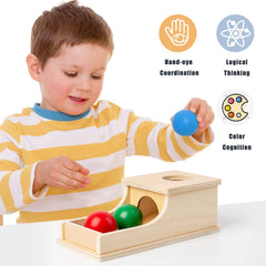 Busy Edition ball drop hole close-up highlights safe, engaging play.