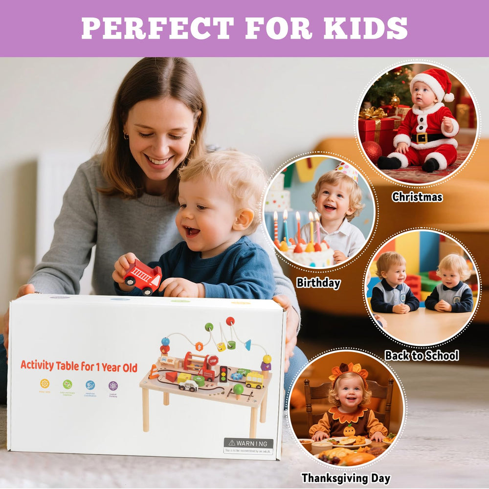 Busy edition gear shift maze table with tactile levers for dexterity training