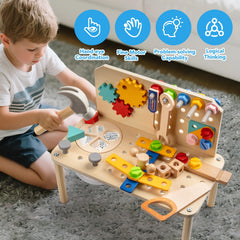 Busy Edition nuts and bolts boost dexterity and pattern recognition in toddlers