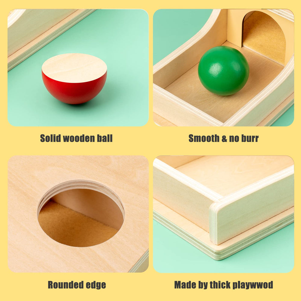 Busy Edition soft sound wood toy offers gentle, quiet play.