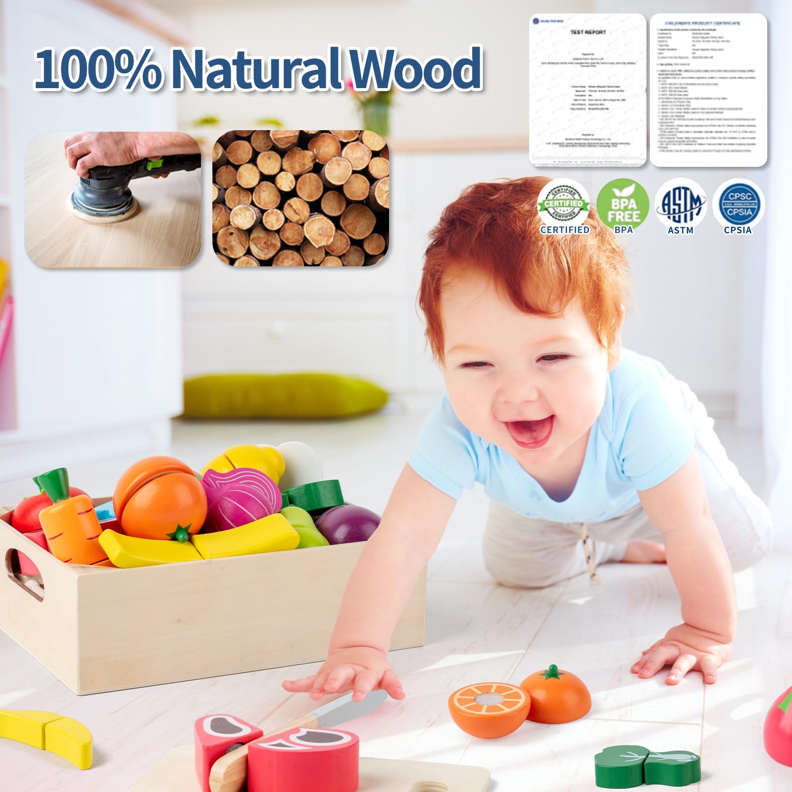 Busy Edition storage box illustrating tidy organization after pretend meals.