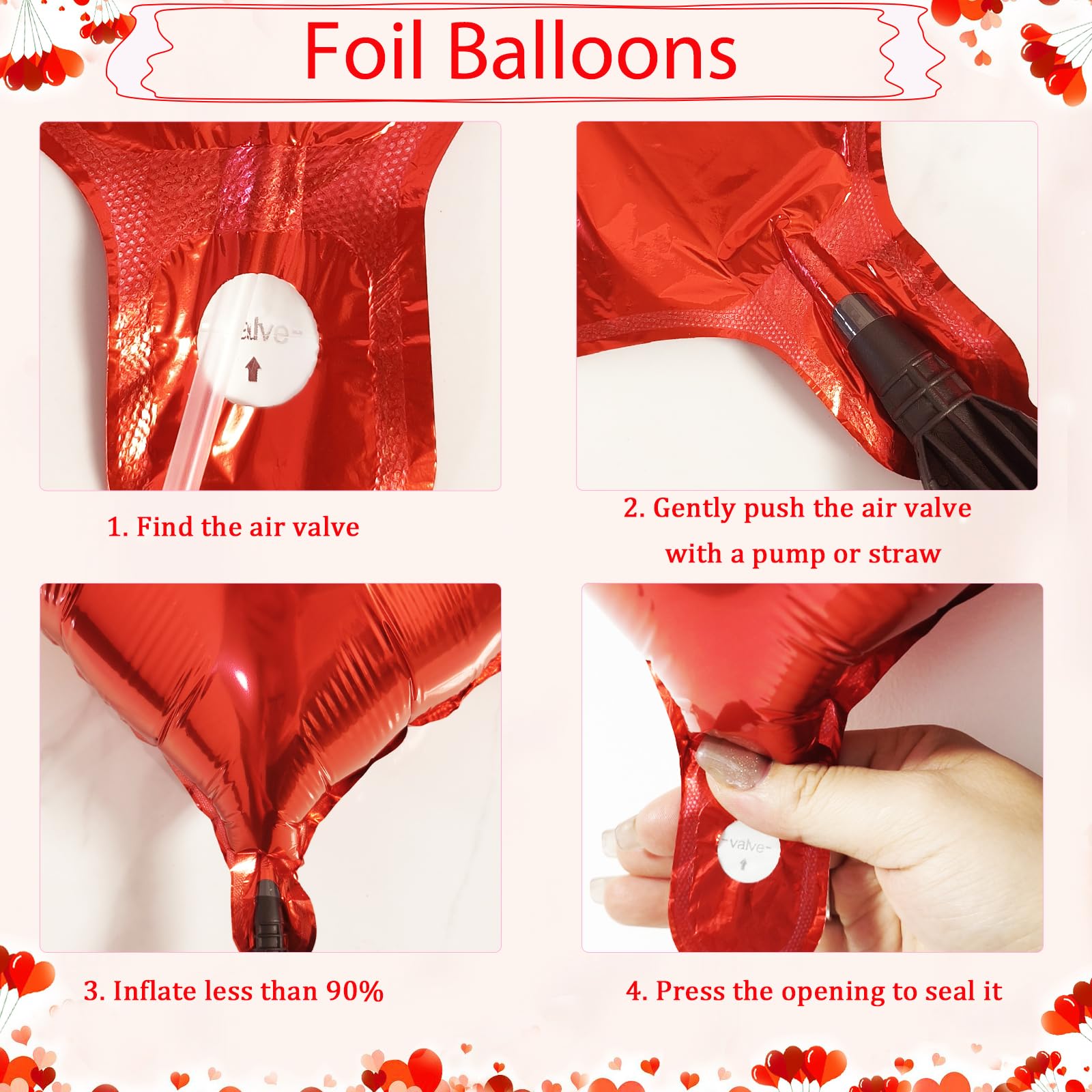 Butiomom red fake rose petals create a romantic table setting