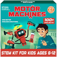 Butterfly EduFields 100+ STEM kit cover highlights hands-on projects for curious minds.