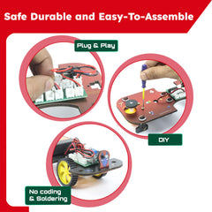 Butterfly EduFields 5in1 STEM Robotics Kit controller interface designed for learners