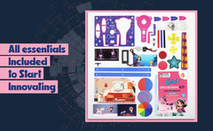 Butterfly EduFields draw-robot activity blends art and engineering for creative problem solving