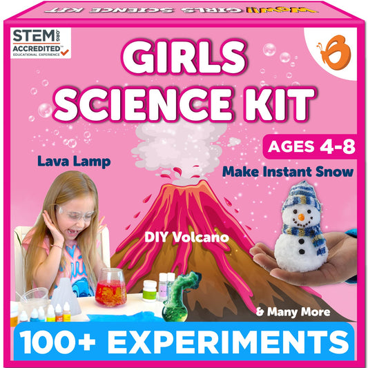 Butterfly EduFields Girls Science Kit bottle experiments for hands-on learning