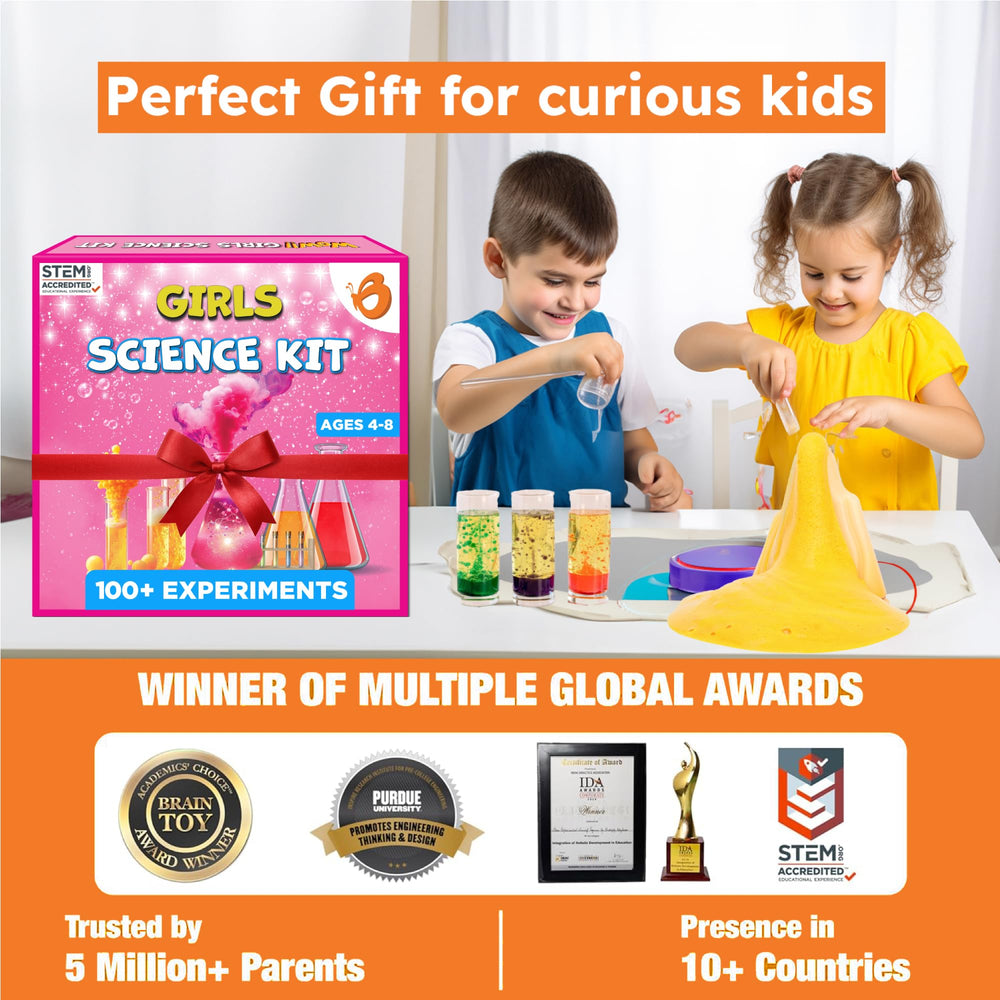 Butterfly EduFields Girls Science Kit durable tools for lasting use