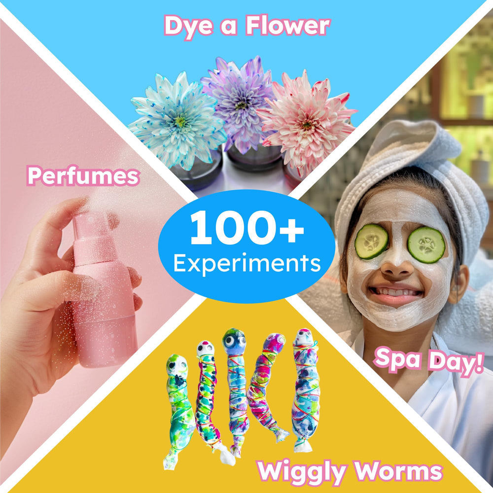 Butterfly EduFields Girls Science Kit safety gear for safe STEM play