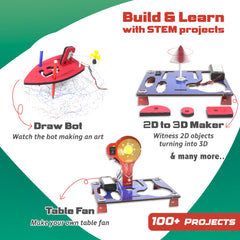 Butterfly EduFields motor machines workspace demonstrates active building and problem solving.