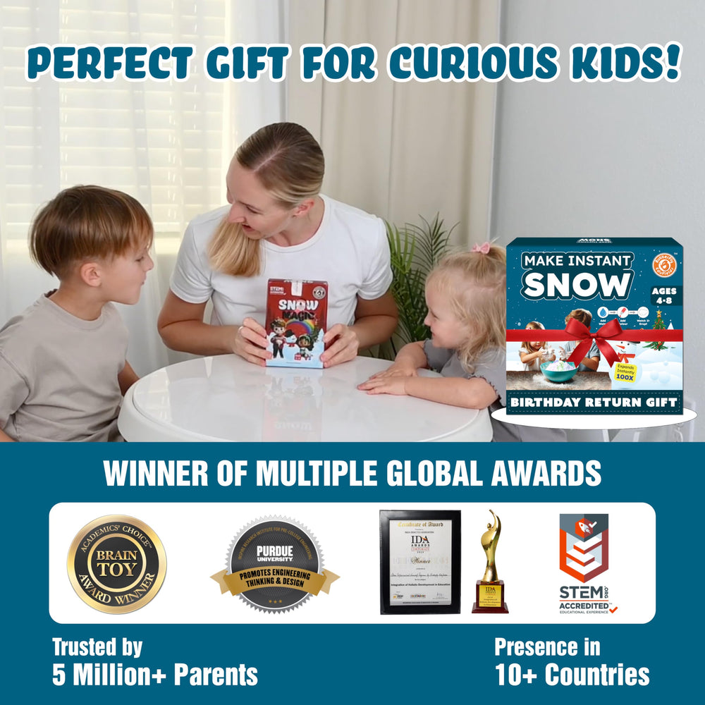 Butterfly EduFields Snow Magic six-pack gifts for parties and classrooms.