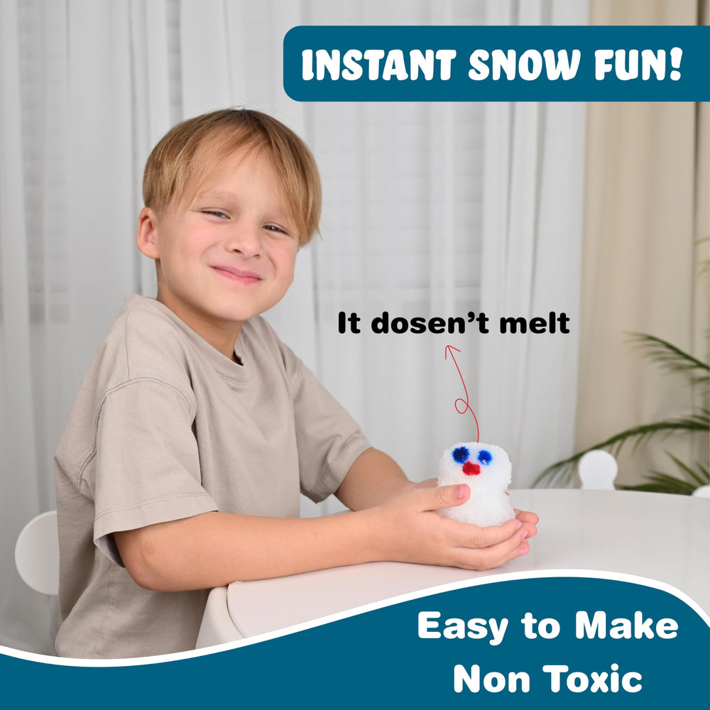 Butterfly EduFields Snow Magic snowman setup sparks imaginative pretend play.