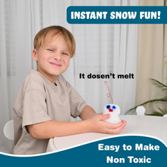 Butterfly EduFields Snow Magic snowman setup sparks imaginative pretend play.
