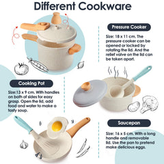 Buyger kettle and teapot toy for realistic pretend tea time play