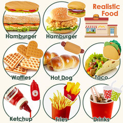 Take apart play food pieces encouraging repeated assembly and creativity by Buyger