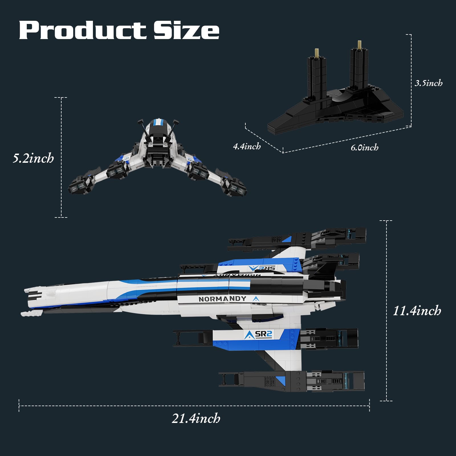 BVANFKJGR Normandy 2 assembly-instruction view aids accurate construction.