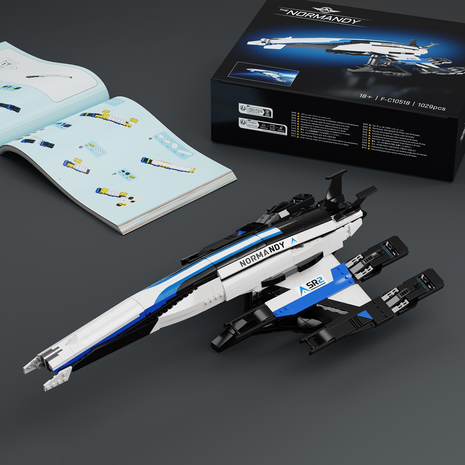 BVANFKJGR Normandy 2 base stand enables stable desk placement.
