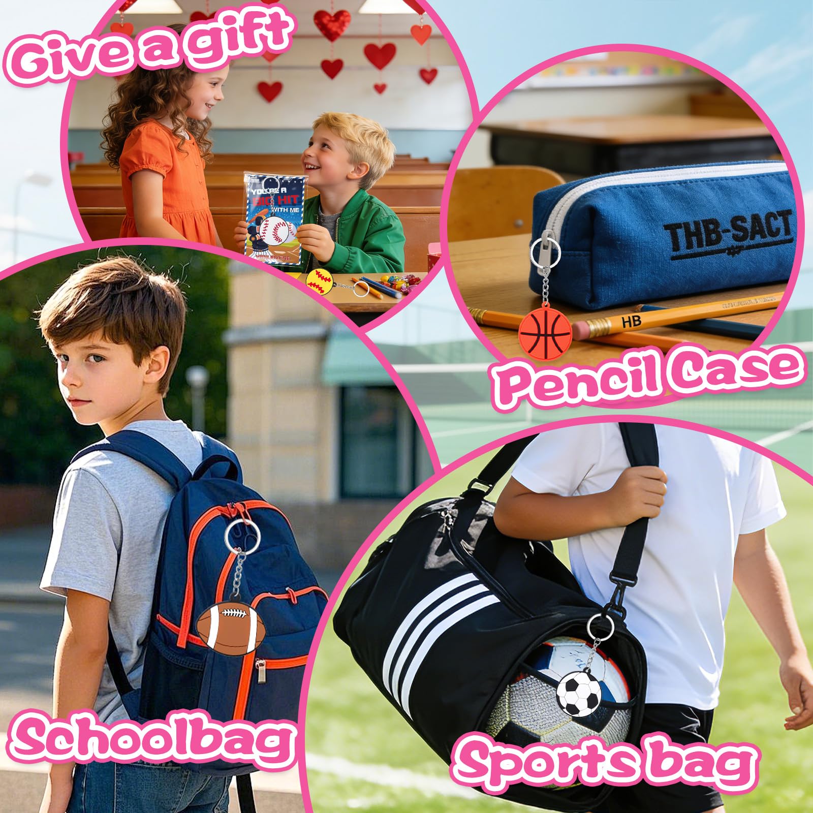 BVAROLYTH complete valentines sports pack ready for classroom use.