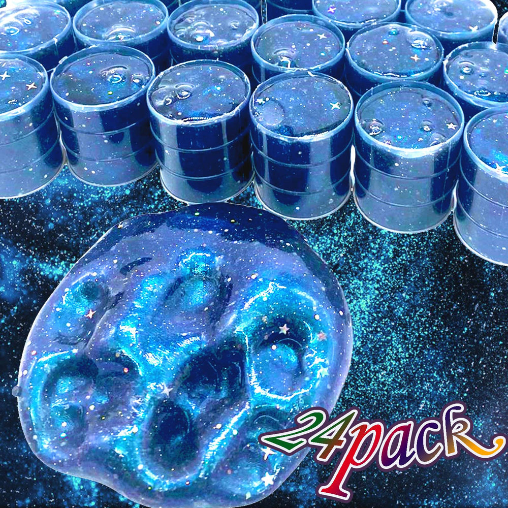 BVUEKEFT Galaxy Star Slime kid-friendly toy for hours of creative play.