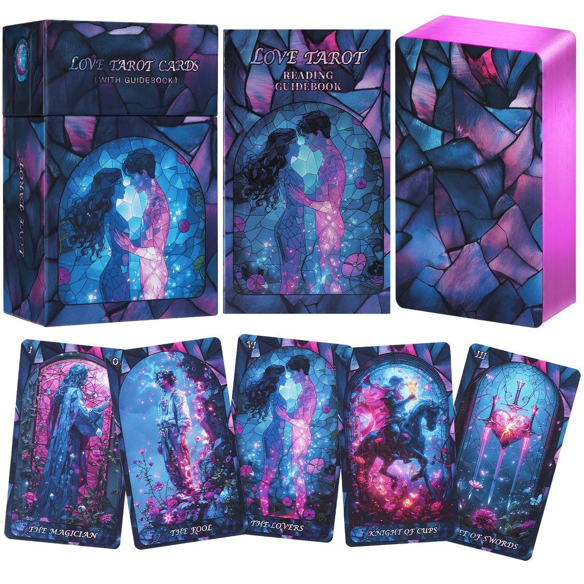 BWTY love tarot cards with beautiful design ideal for intimate readings