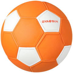 BYAOSUN Curve Soccer Ball 4 suitable for indoor and outdoor play in tight spaces.