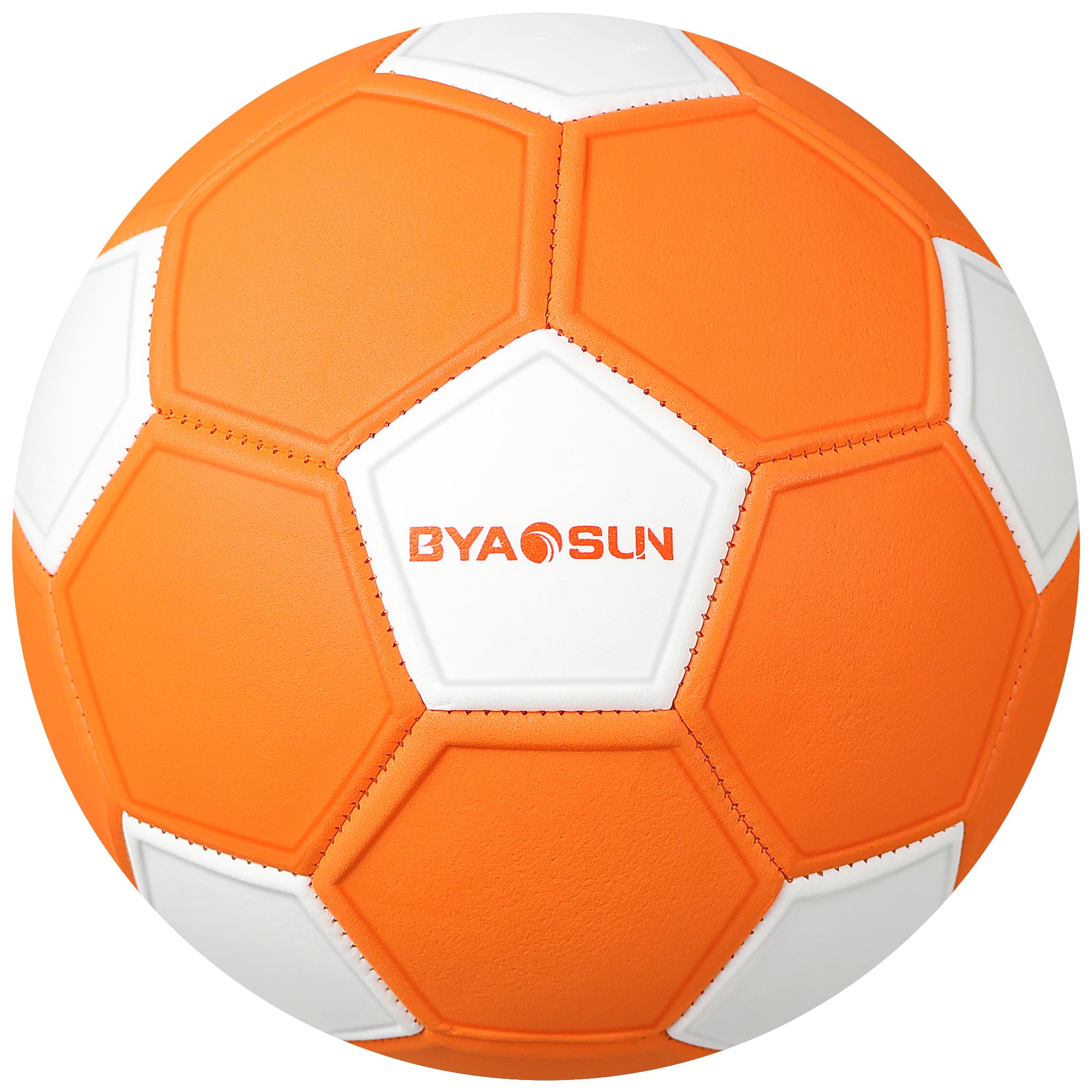 BYAOSUN Curve Soccer Ball 4 with soft material for safe indoor play.