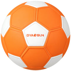 BYAOSUN Curve Soccer Ball 4 with soft material for safe indoor play.