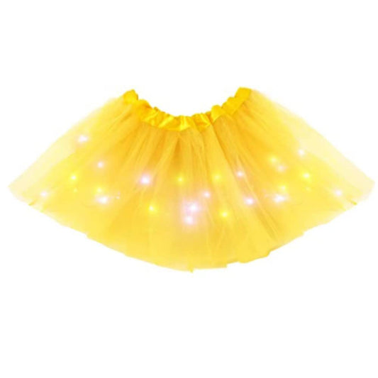 Bybyseno LED ballet tutu glows for magical party moments