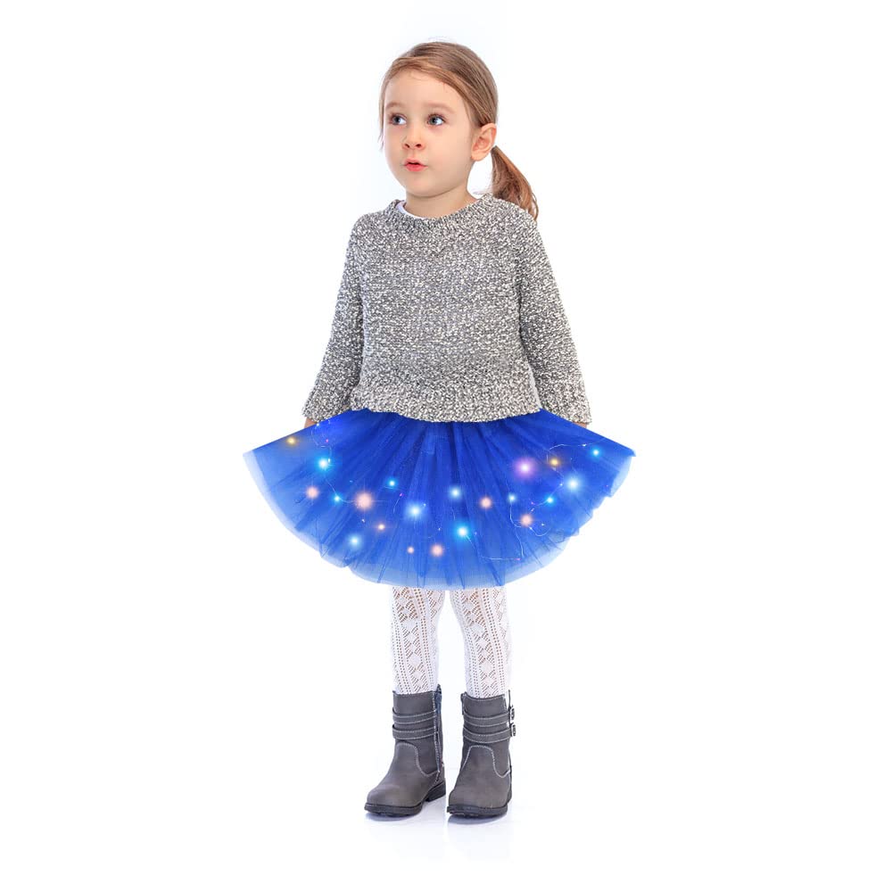 Bybyseno LED light side angle of the tutu for sparkling celebrations