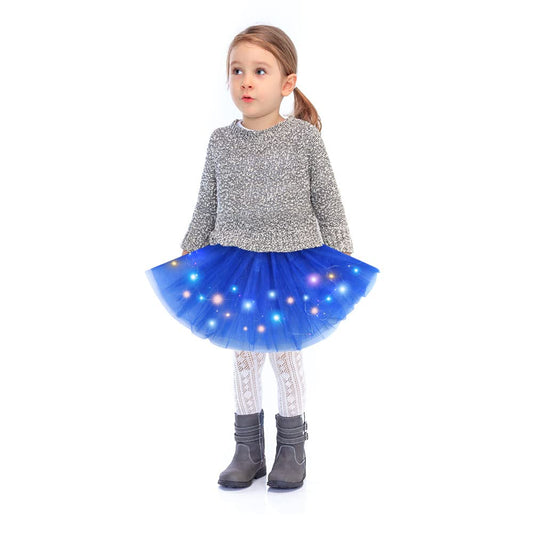Bybyseno LED light side angle of the tutu for sparkling celebrations