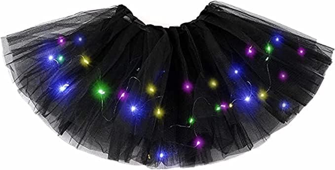 Bybyseno multicolor layers tutu skirt for festive dress-up