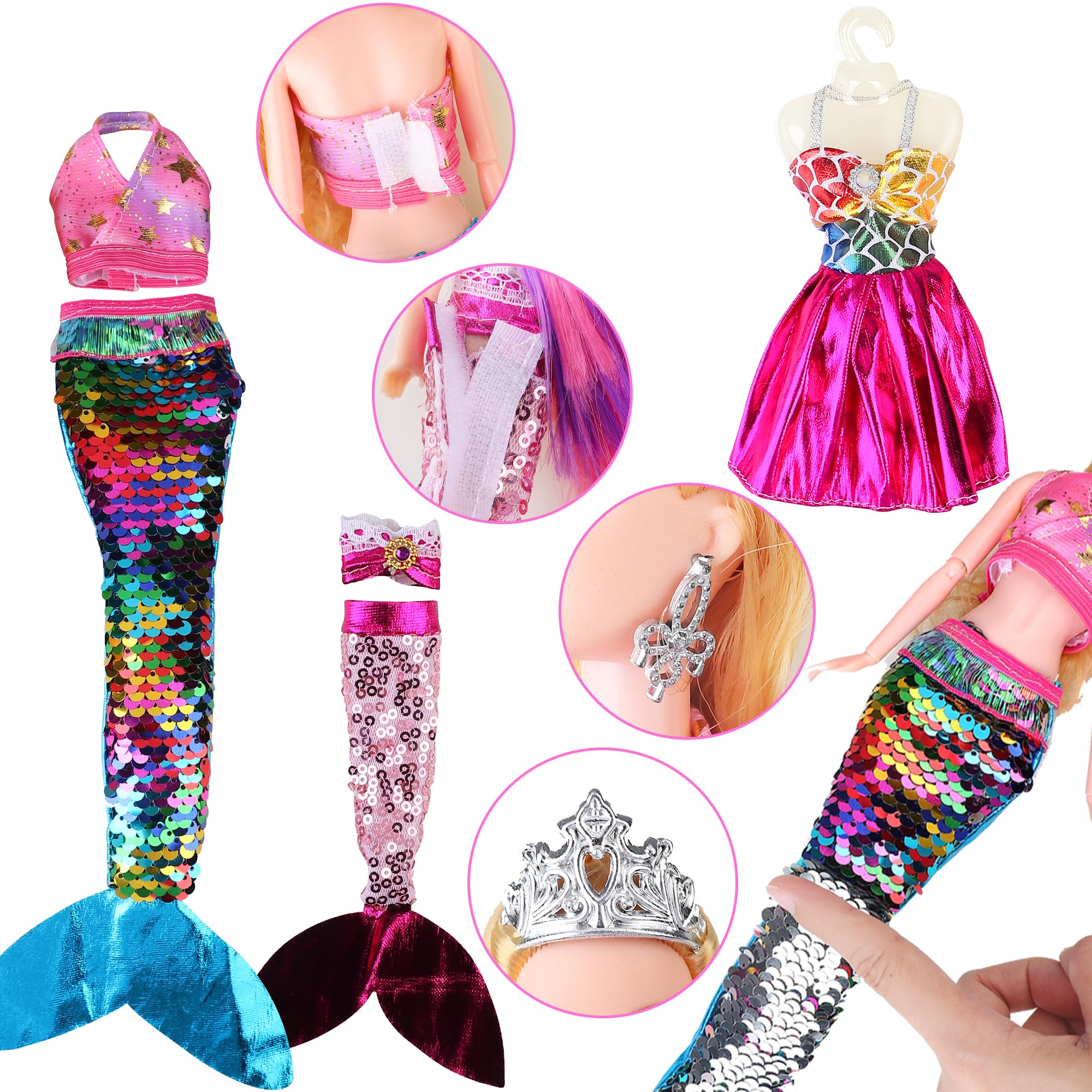 BYCICI vogue dress accessory for dress-up play and outfit variety