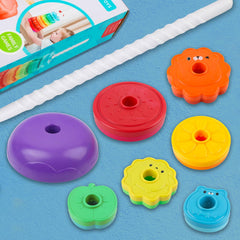BYFWH rainbow discs shaped like orange and other fruits spark sensory discovery.