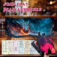 Byhoo DM screen makes a thoughtful gift for D&D players and DMs